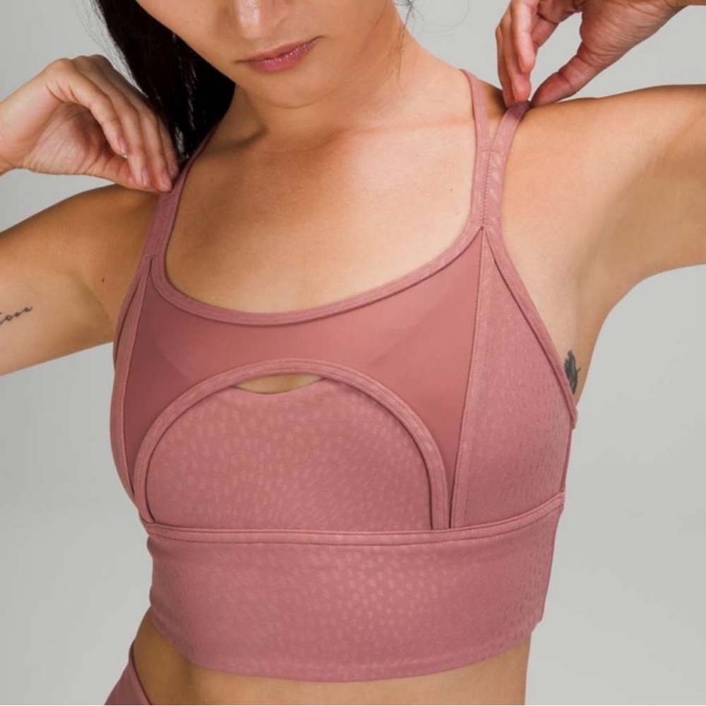lululemon athletica Pink Sports Bra
